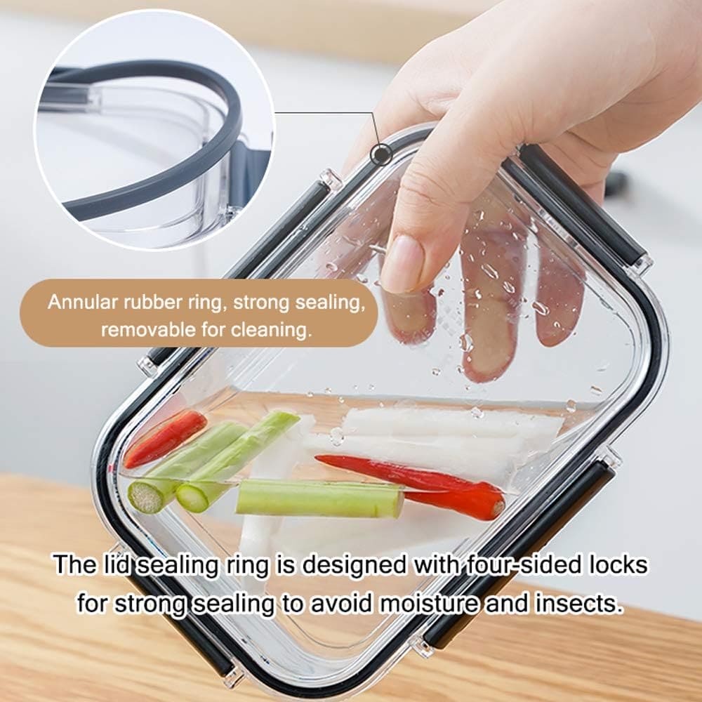 Glass Container Set of 3