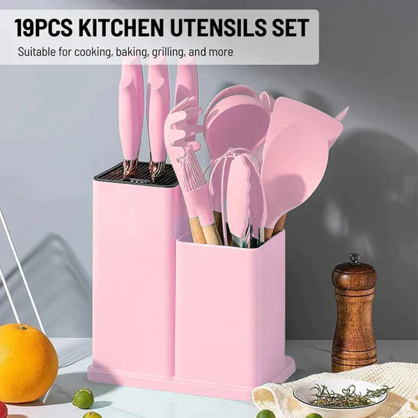 19Pcs Kitchen Utensils Set