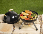 Portable Mini BBQ with 44.5x30cm Chrome Plated Cooking Grid