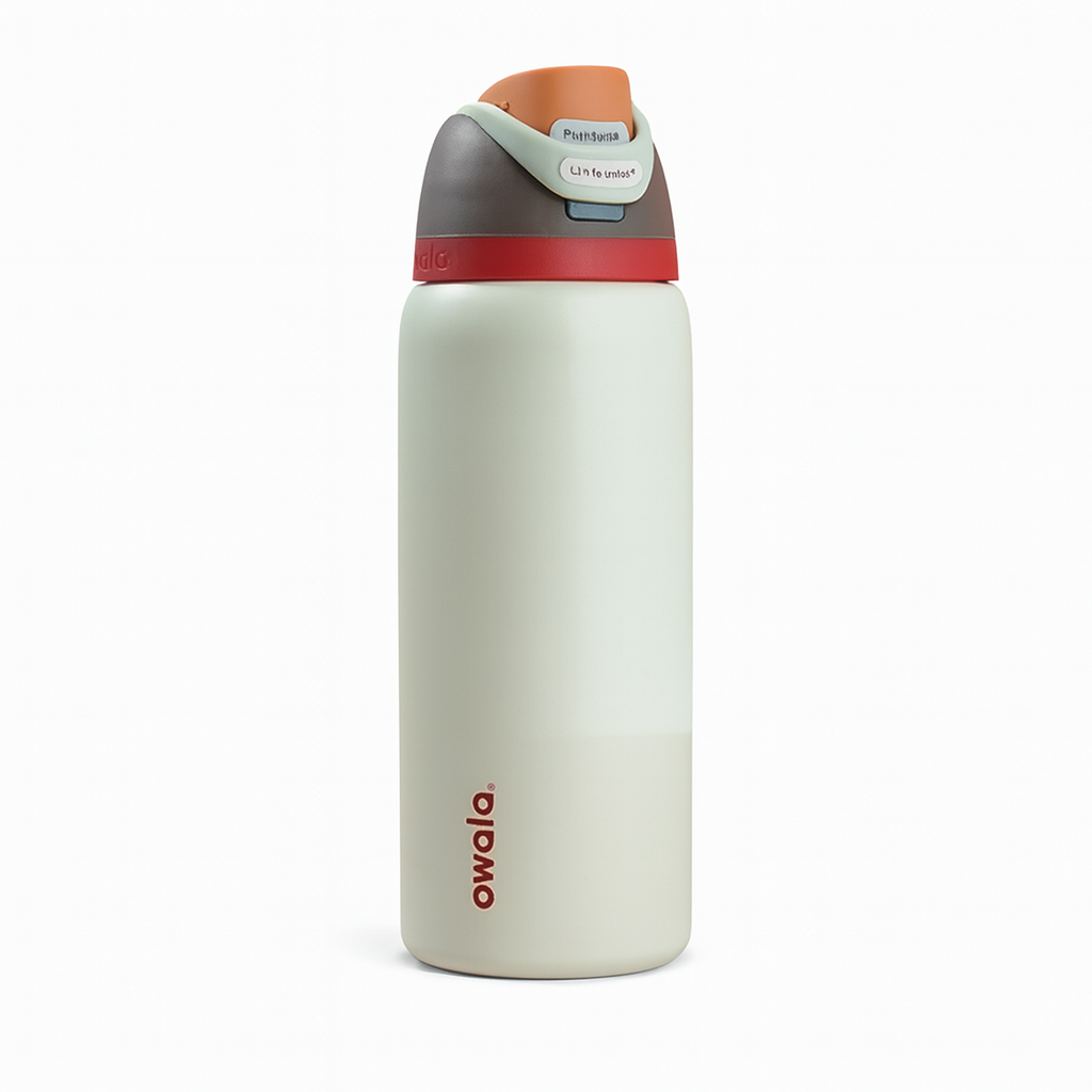 Owala FreeSip Water Bottle - 32oz | Ivory White