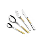 ARSHIA GOLD AND SILVER 50PCS CUTLERY SETS TM762GS
