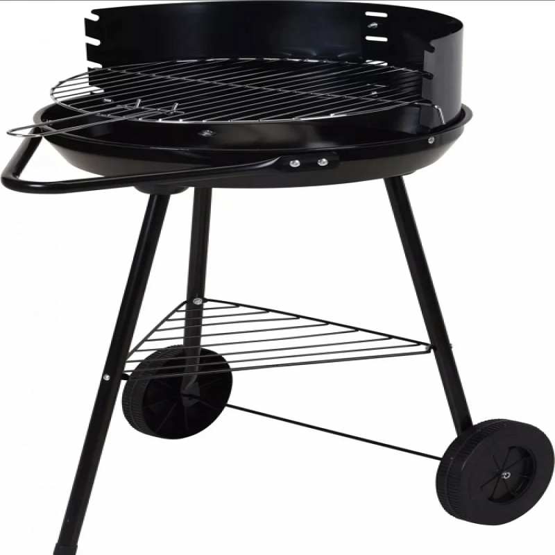 Open Grill Outdoor Portable Grill Round BBQ Plate