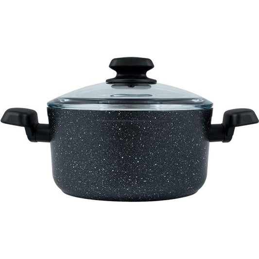 KORKMAZ Casserole 24 x 12.5 cm (5 Liters) “Ornella Aluminum”