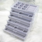 Multilayer Plush Jewelery Organizer