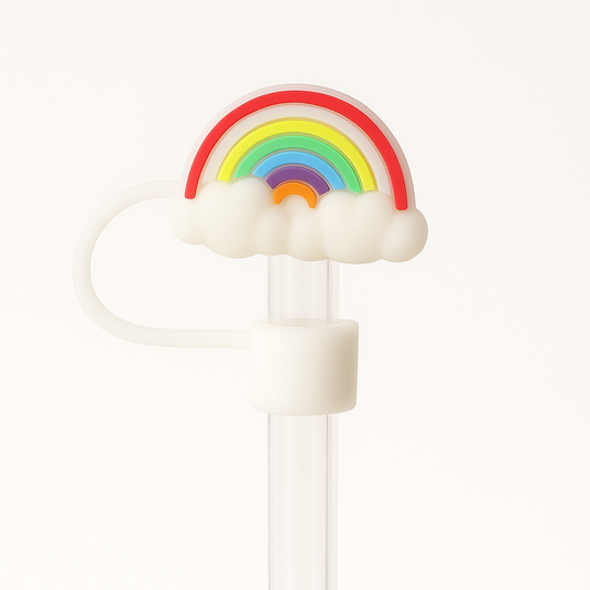 Rainbow Style Straw Stopper