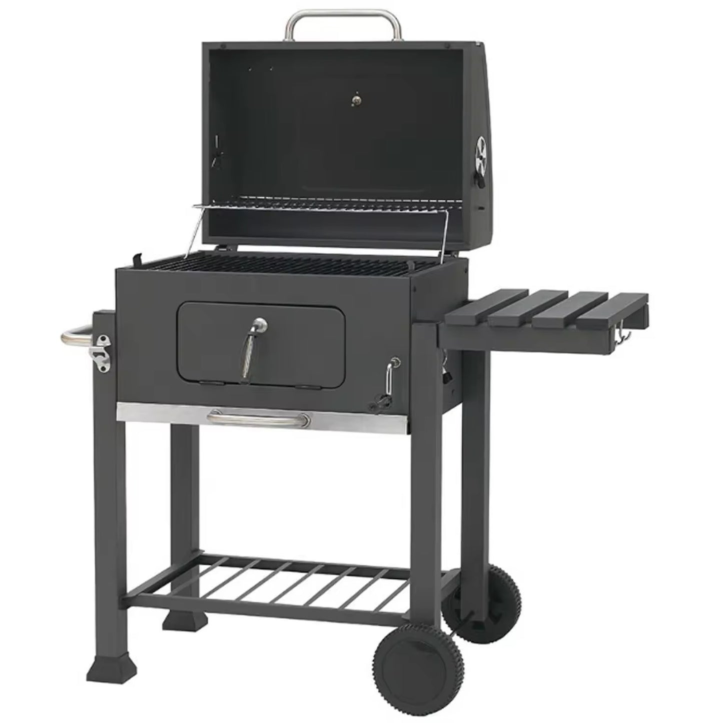 Charcoal BBQ Grill Black