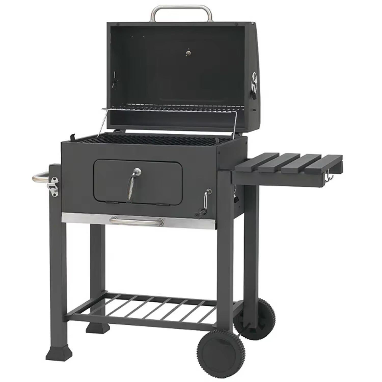 Charcoal BBQ Grill Black