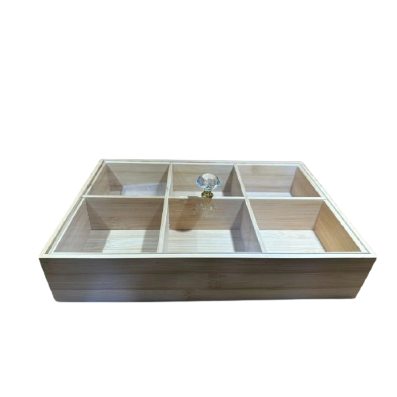 Bamboo Dry Fruit Serving Platter