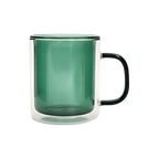 Double Walled Glass Mug