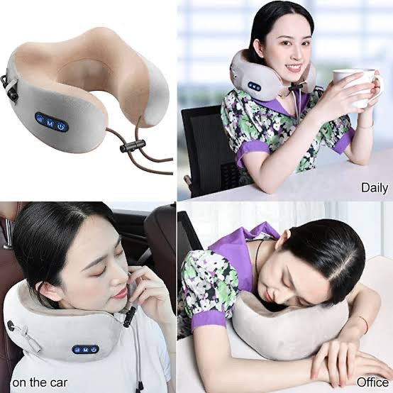 U Shaped Pillow Portable Shoulder Massager