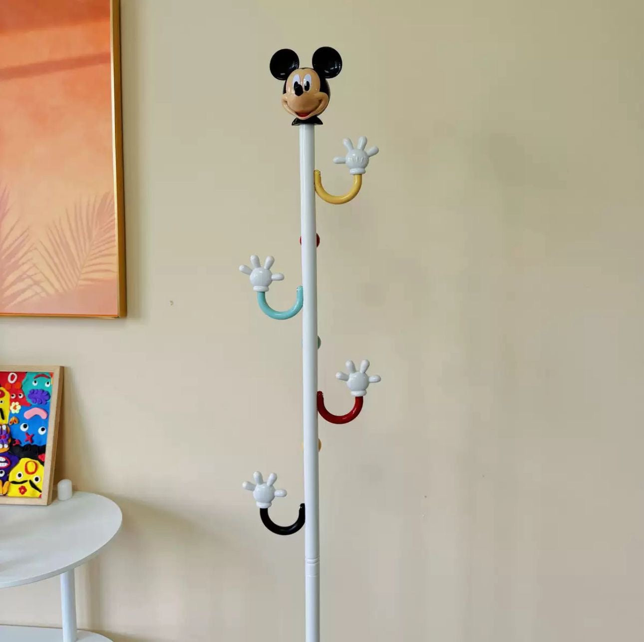 Mickey Mouse Modern Clothes Hanger Stand for Children and Adults – multi-purpose hanger for hanging clothes, bags, and caps