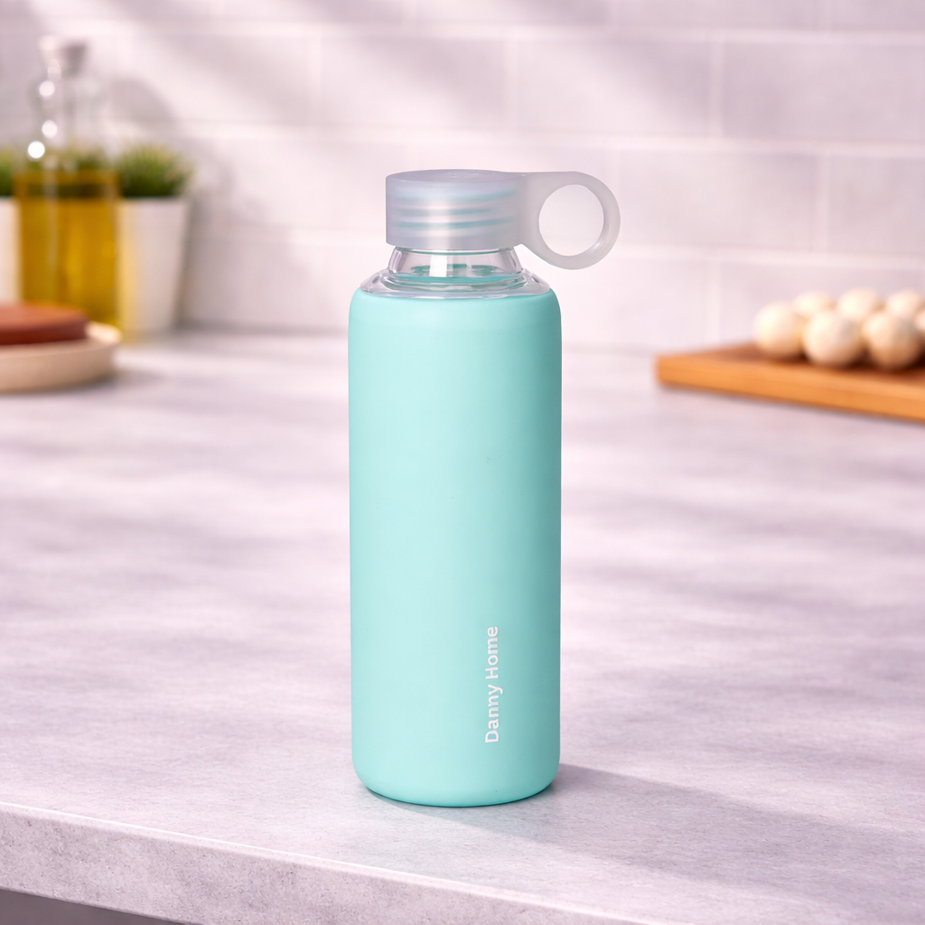 Danny Home Borosilicate Bottle With Handle 420ml
