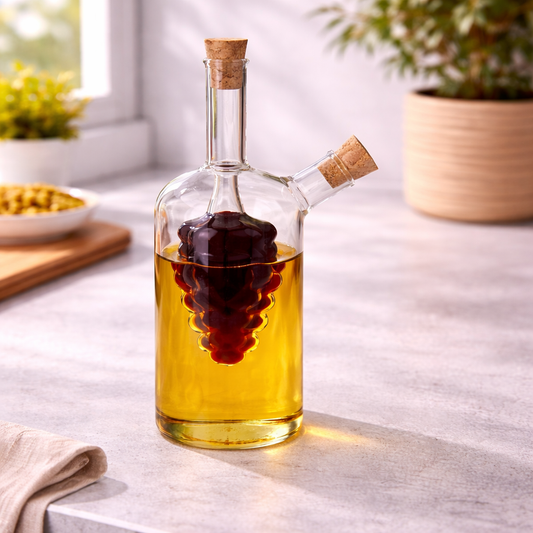 Danny Home Borosilicate 2 in 1 Oil & Vinegar Bottle 315ml