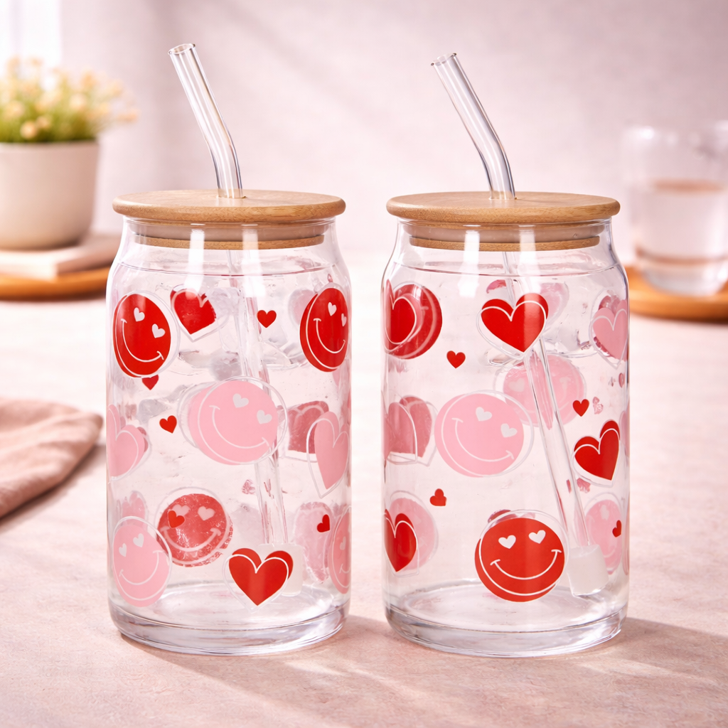 Danny Home Cola Drinking Glass Cup 2pcs 500ml
