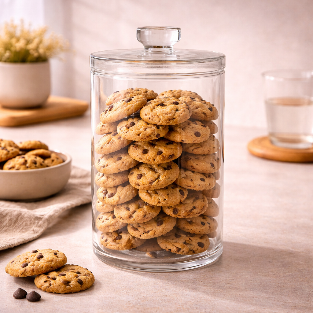 Danny Home Decorative Cookie Glass Jar 22.7cm