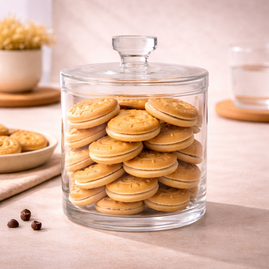 Danny Home Decorative Cookie Glass Jar 13.8cm