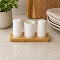 Danny Home Salt & Pepper Shaker with Stand 3pcs