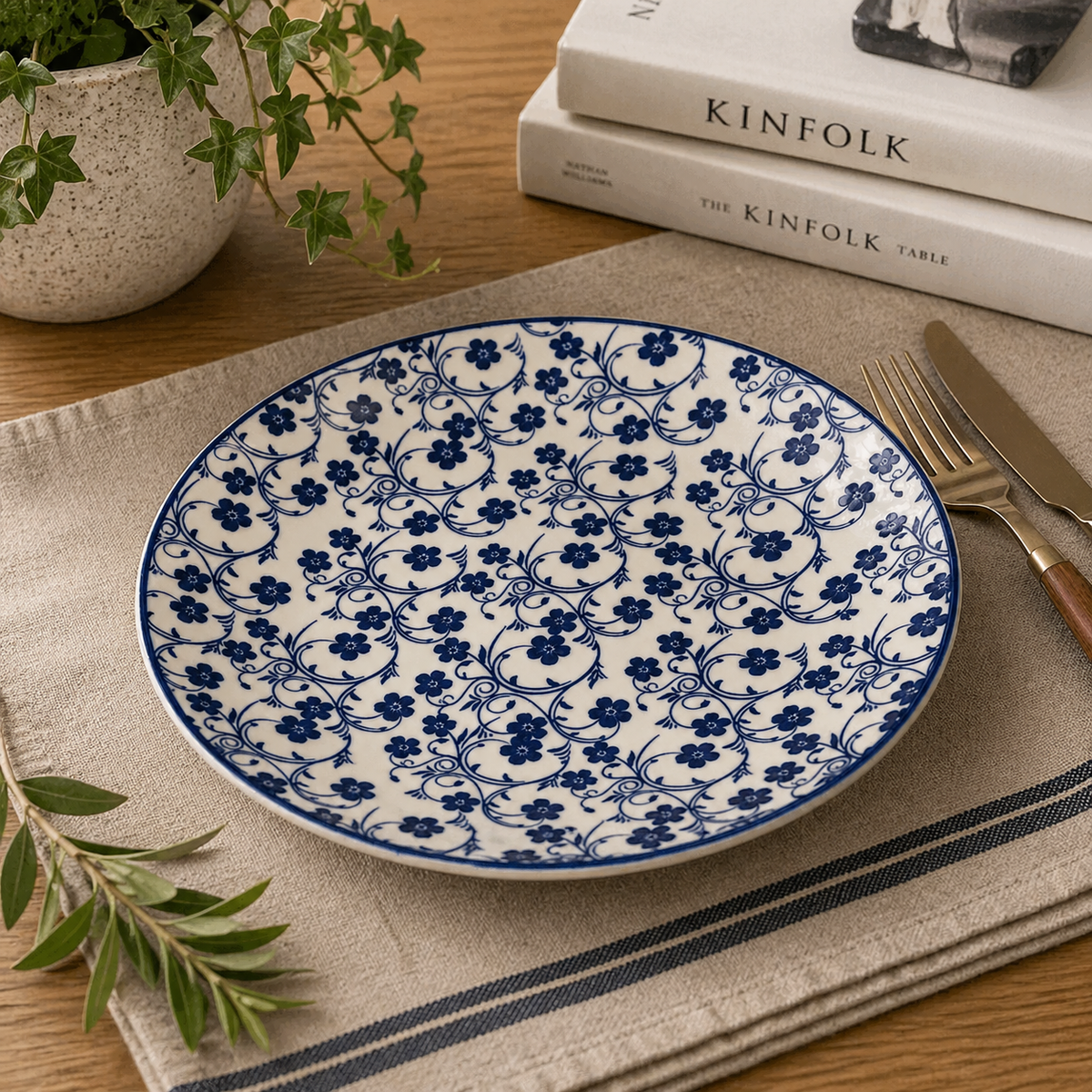 Danny Home Floral Design Side Plate 22cm