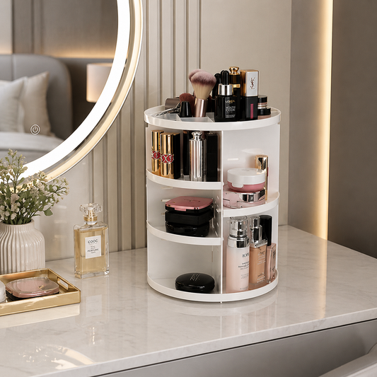 Rotating Beauty Organizer Stand