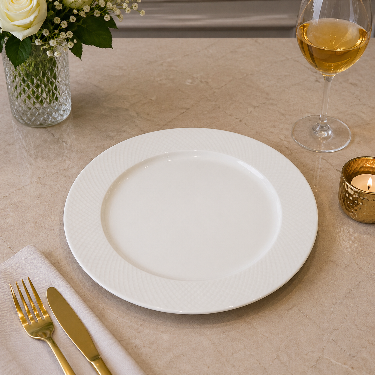 Brillient Classic 8.25-Inch Round Plate