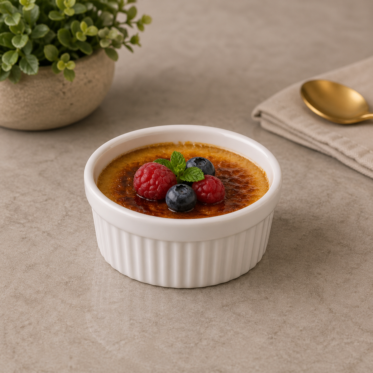 Brilliant 2.75-Inch Ceramic Ramekin