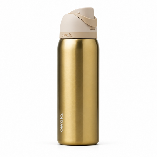 Owala FreeSip 32oz Insulated Bottle – Golden Dune