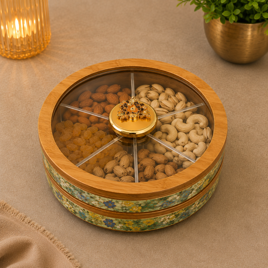 Floral Elegance Dry Fruit Box
