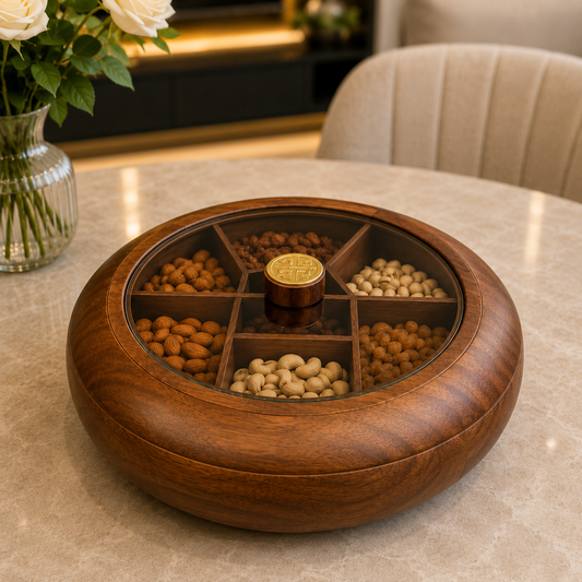 Royal Walnut Dome Dry Fruit Box