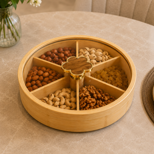 Bloom Bamboo Dry Fruit Box