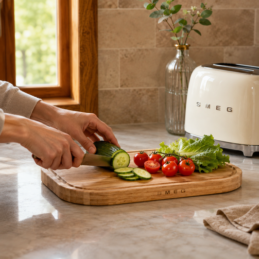 SMEG Premium Wooden Chopping Board