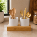 Modern Ceramic Spoon & Cutlery Holder