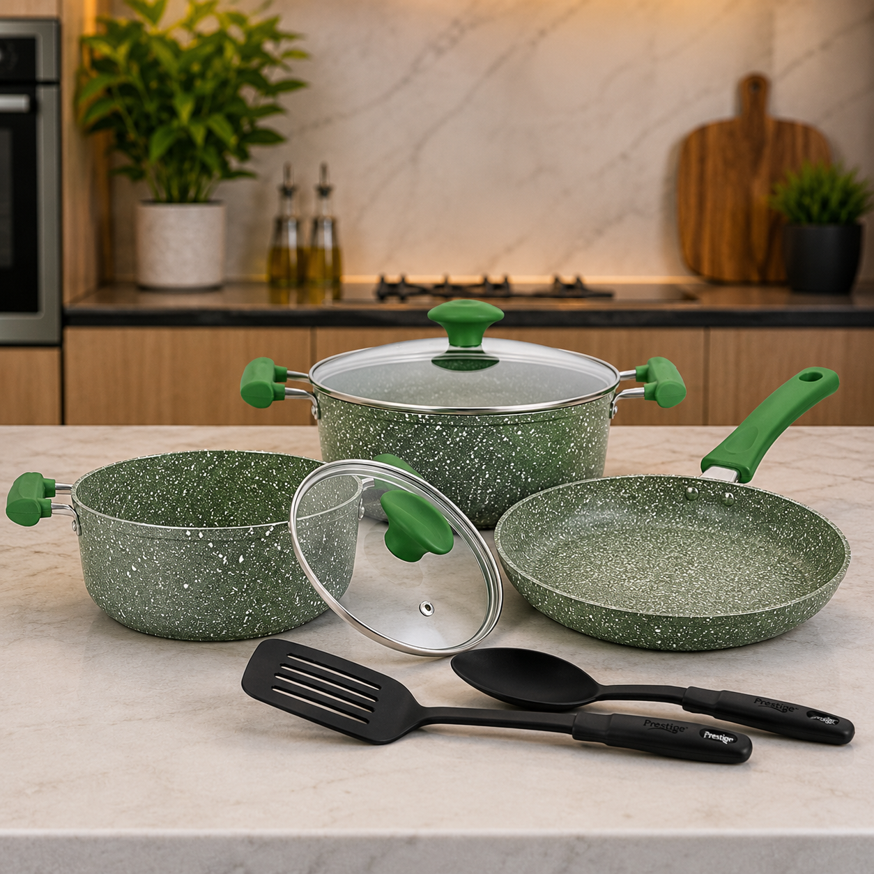 Prestige Essent 7Pc Cookware Set