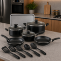 Prestige 15Pcs Cooking Set | Black