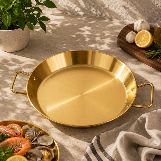 SeaFood Plate Gold – 24cm