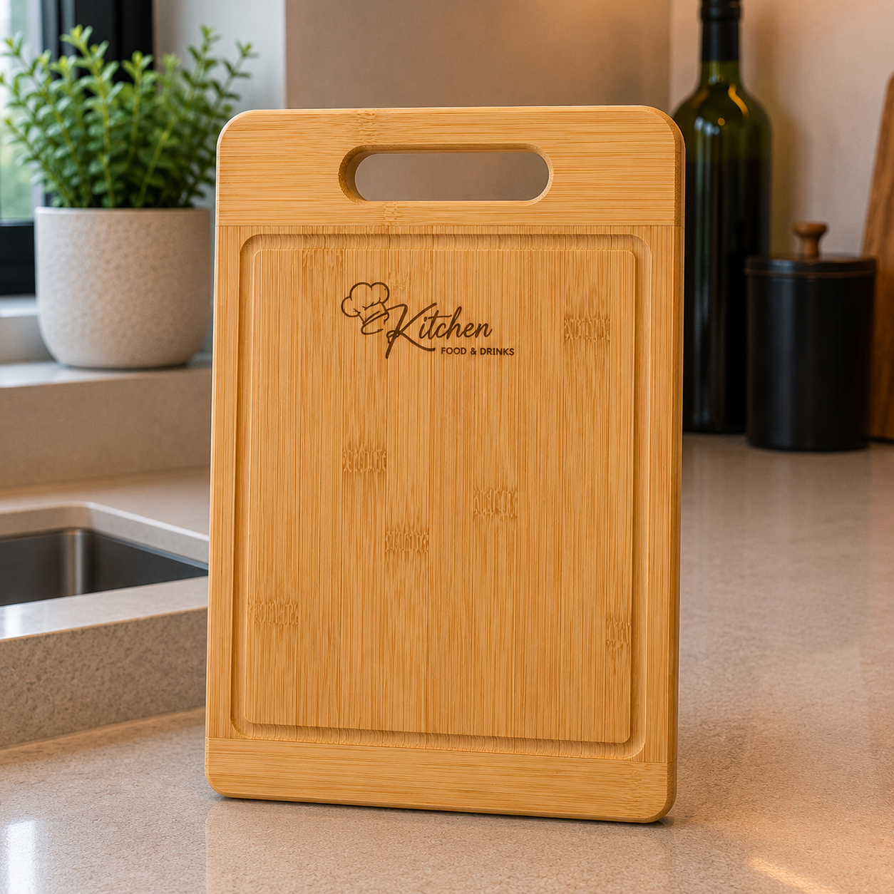 Bamboo Wood Chopping Board – Small