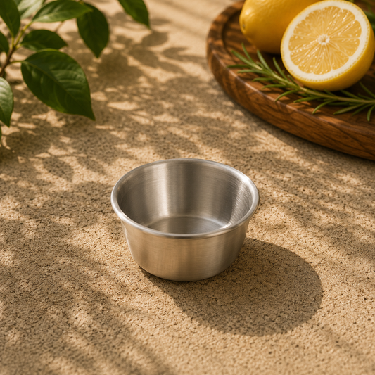 Sauce Cup Natural – 6cm