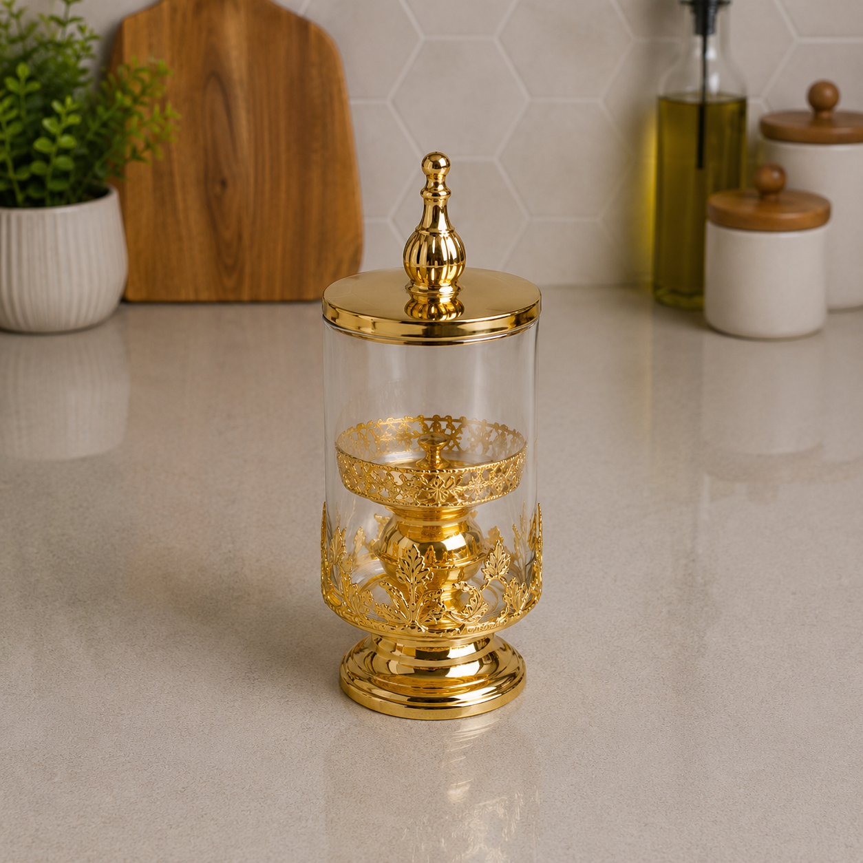 Premium New Golden Jar Large