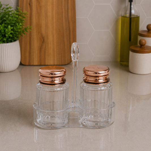 Shengya Copper Cap Cruet Set
