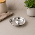 1×2 Sauce Dish – 14cm Silver Finish