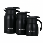 Penguin Stainless Steel Thermos Coffee Pot Vacuum Flask - Black