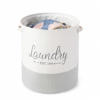 Multi functional Foldable Thick Fabric Laundry Basket - 35*40cm