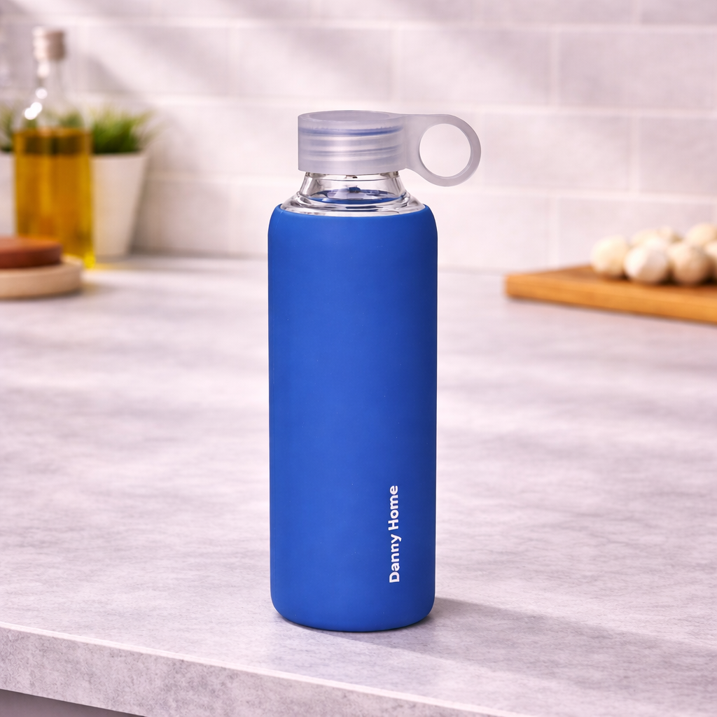 Danny Home Borosilicate Bottle With Handle 420ml