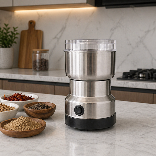 Electric Stainless Steel Spice Grinder