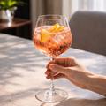 Crystal Round Champagne Goblets - Set of 4