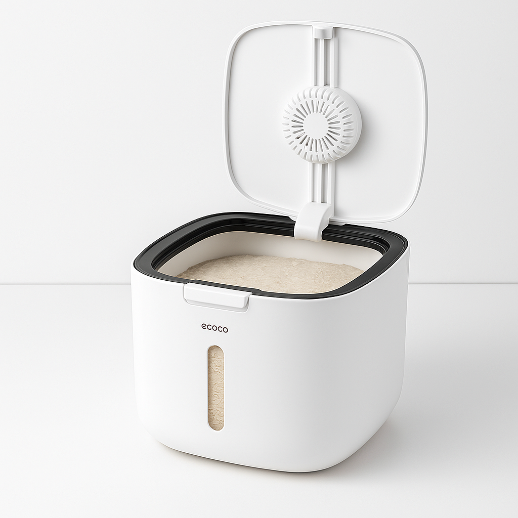Ecoco Automatic Opening Rice Box- 10kg