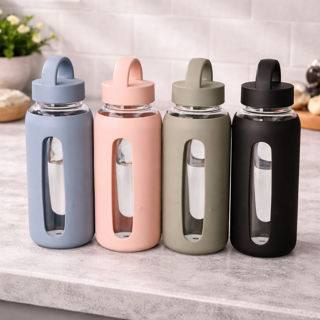 Danny Home Borosilicate Bottle with Silicone Cover 800ml