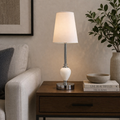 Danny Home White Table Lamp 41.5cm