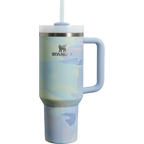 THE CLEAN SLATE QUENCHER H2.0 FLOWSTATE™ TUMBLER | 40 OZ COOL SERENE BRUSHSTROKE