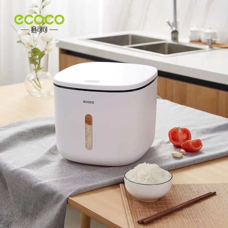 Ecoco Automatic Opening Rice Bucket - 5kg