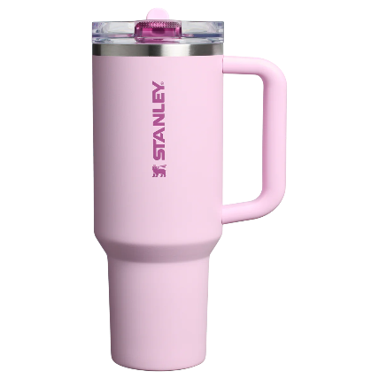 THE QUENCHER PROTOUR FLIP STRAW TUMBLER | 40 OZ Cherry Blossom